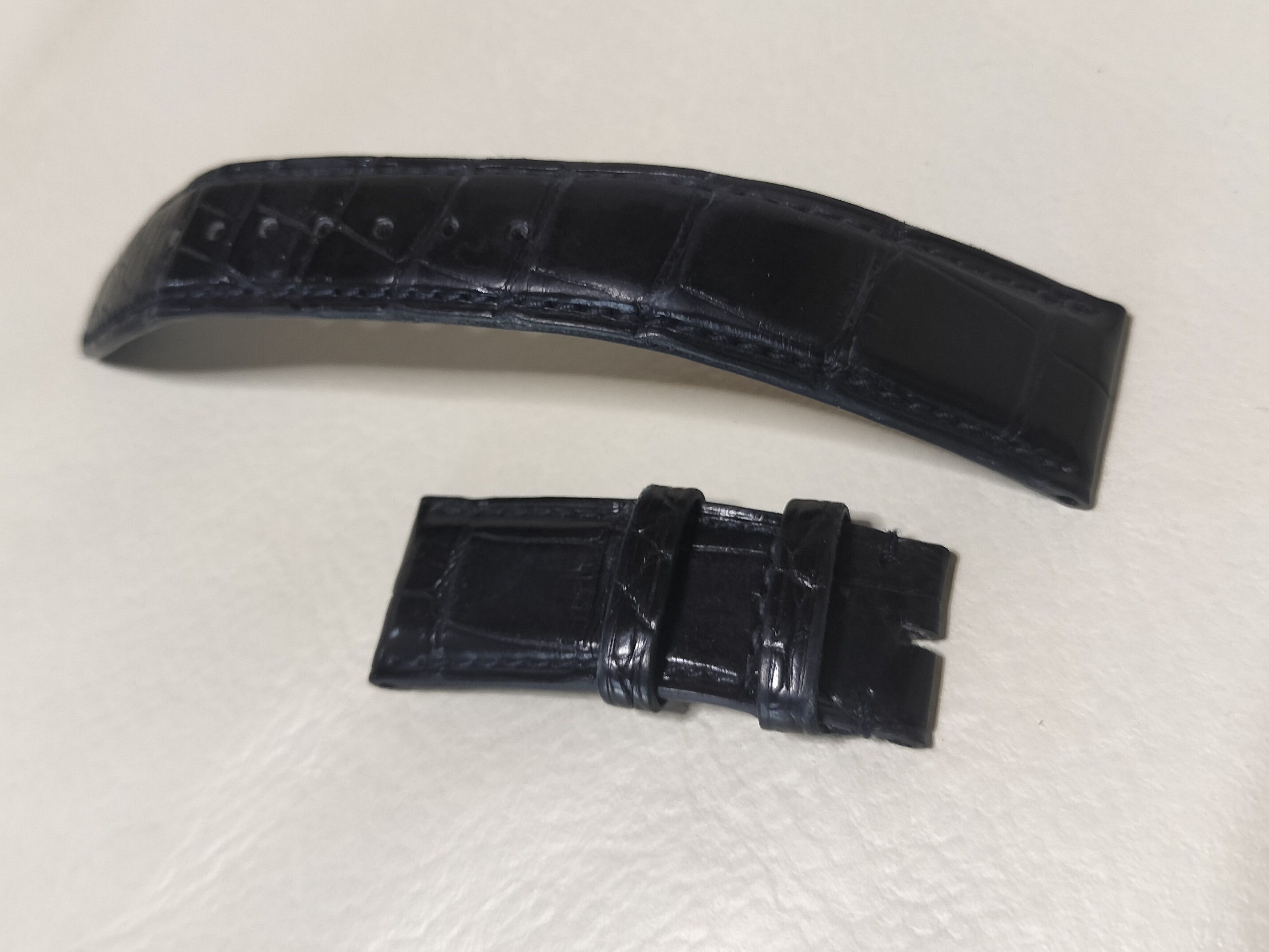 IWC ワニ革　ベルトストラップ　カラーチェンジ